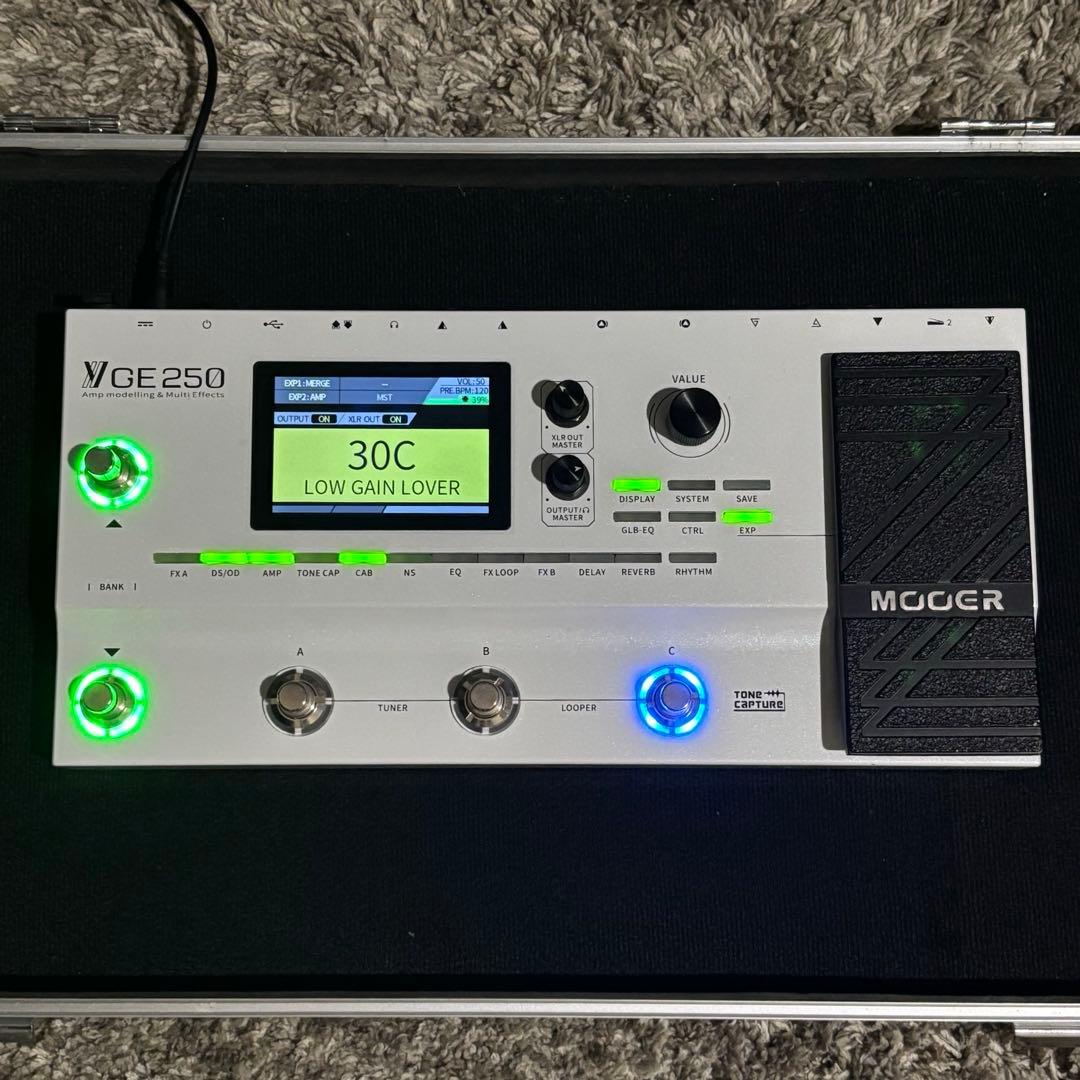 MOOER GE250 ギター用マルチエフェクター