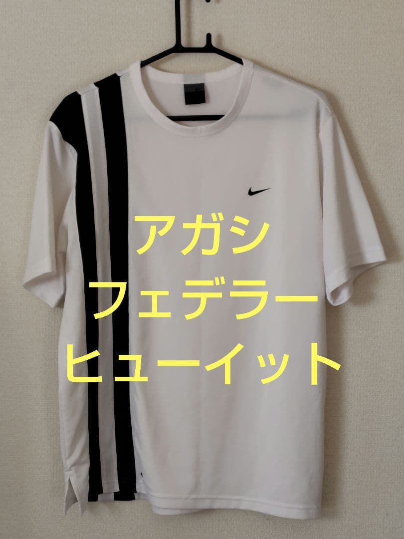 ナイキ　テニスウェア　L　アガシ　フェデラー　ヒューイット着用モデル