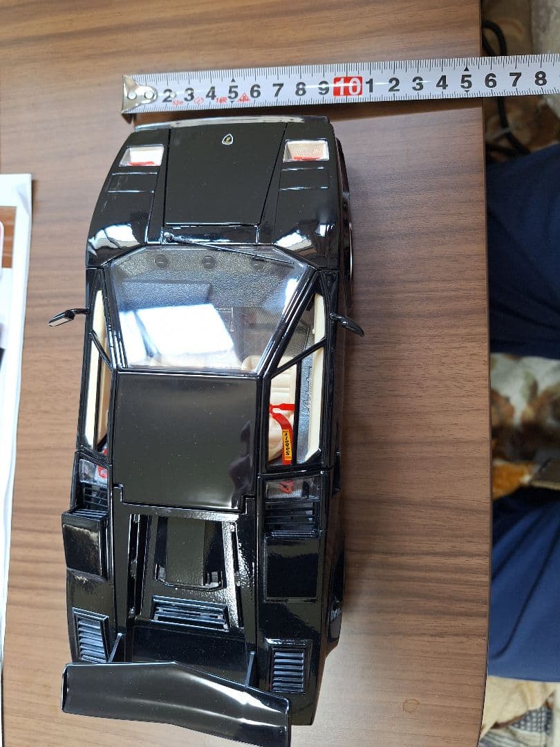 ミニカー ランボルギーニ カウンタック 1/18 ブラック