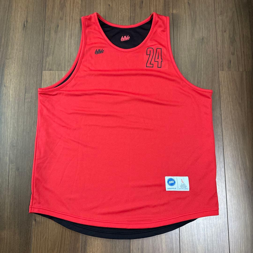 ballaholic リバーシブルタンクトップ　赤黒L