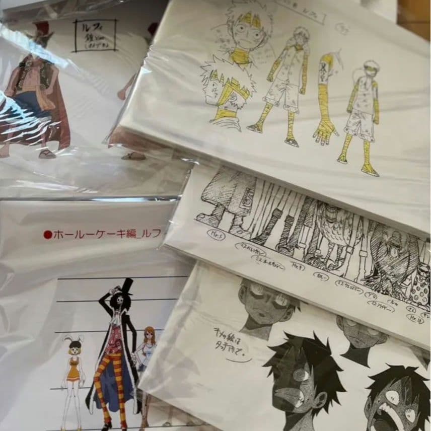 ワンピース ONE PIECEシリーズ設定資料セット　総数約1378枚