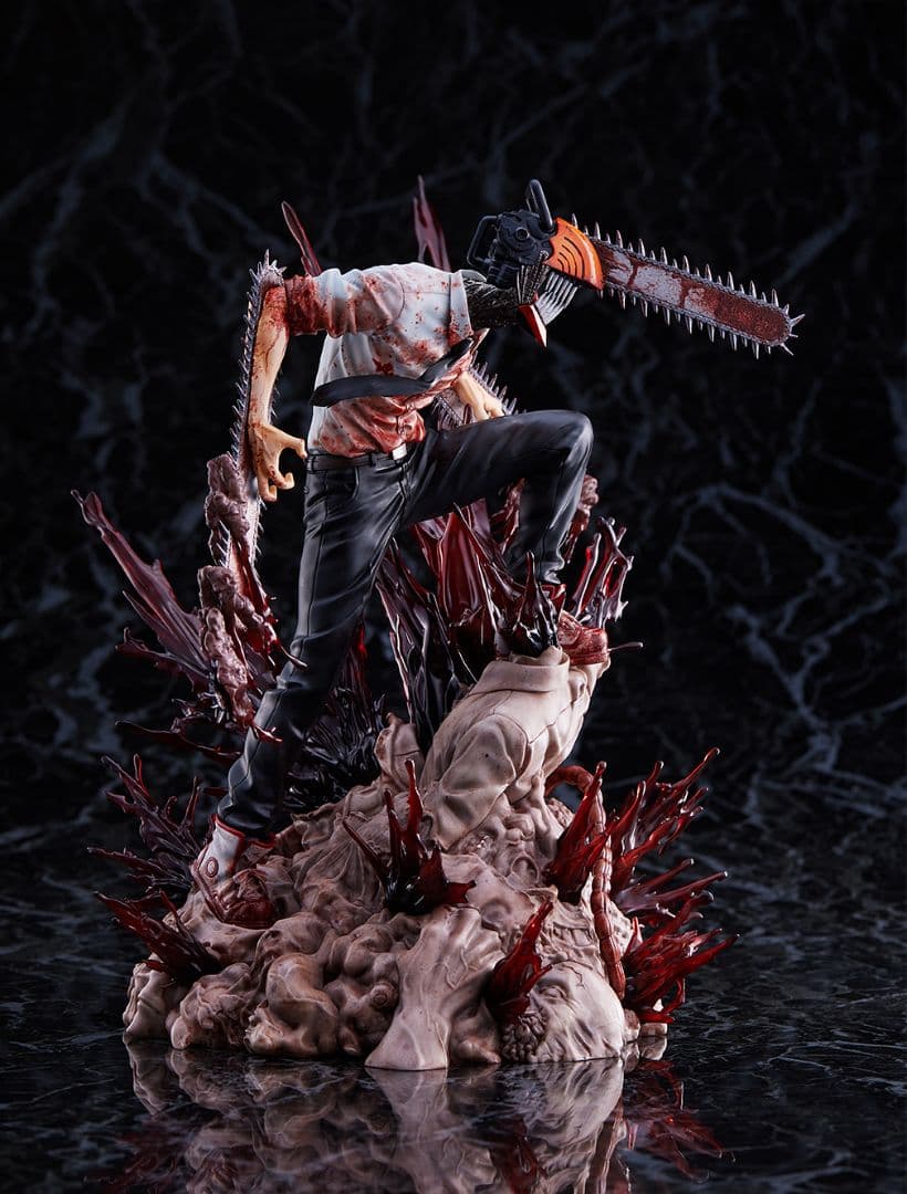 チェンソーマン1/7スケールフィギュア　ポチタミニフィギュア付き　渋谷スク