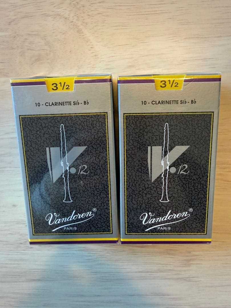【新品】Vandoren クラリネットリード 3 1/2 10枚入り
