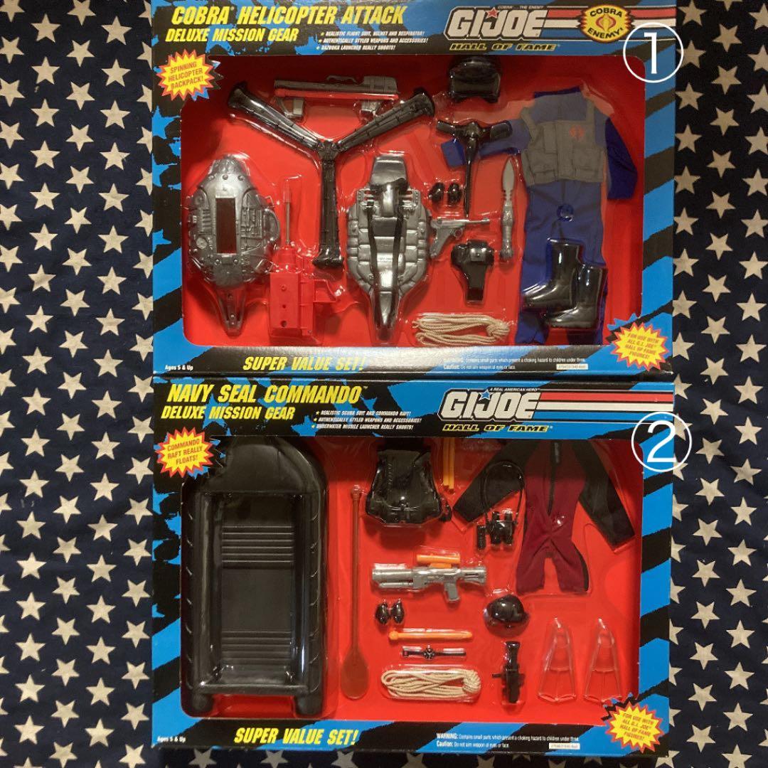 ハズブロ製1/6 GI-JOE HOF DELUXE GEARx2種セット