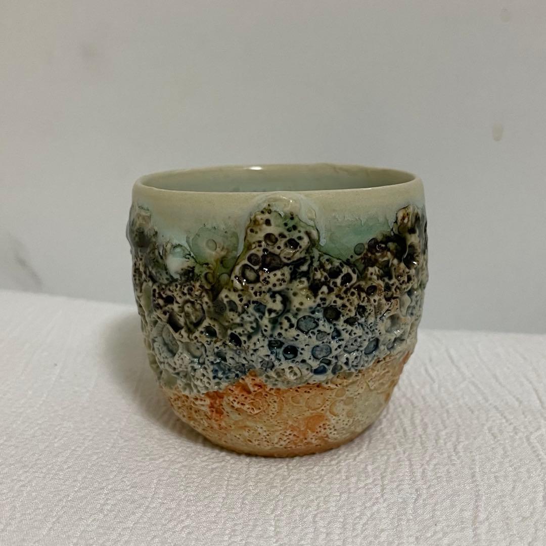 山上學 マグカップ やちむん 沖縄 湯呑 限定