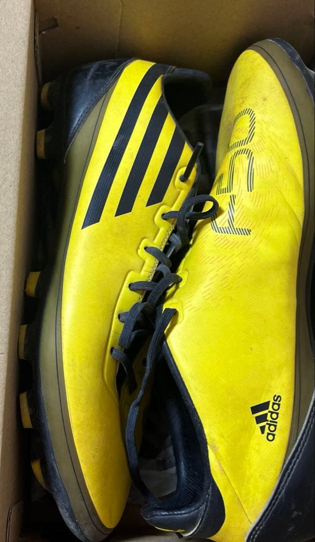 アディダス F50 アディゼロ TRX HG(イエロー×ブラック)