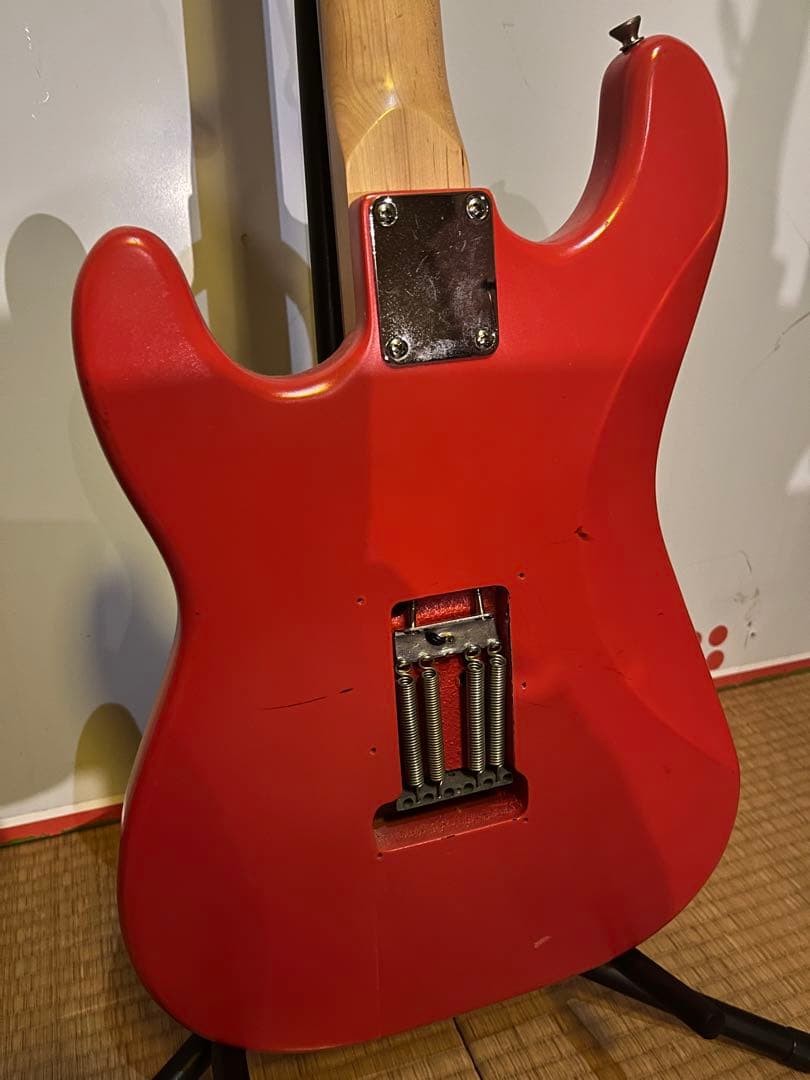スクワイヤーStratocaster ジミヘンドリックス 風 カスタムペイント