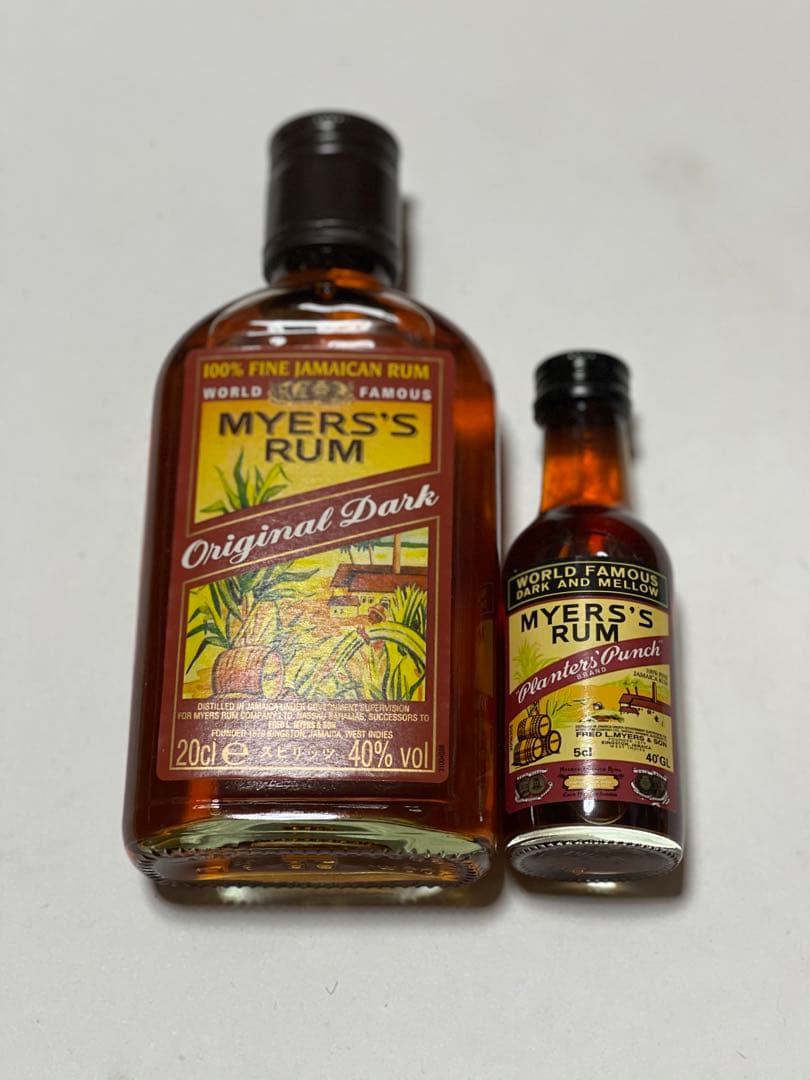 スピリッツ　MYERSS RUM マイヤーズ　ラム　２００ml ５０ml セット