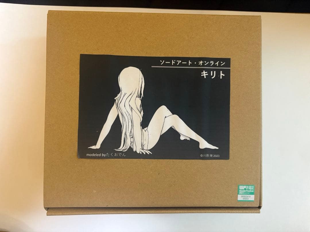 たくおでん キリト ソードアートオンライン キリ子　ガレージキット 未組立　wf