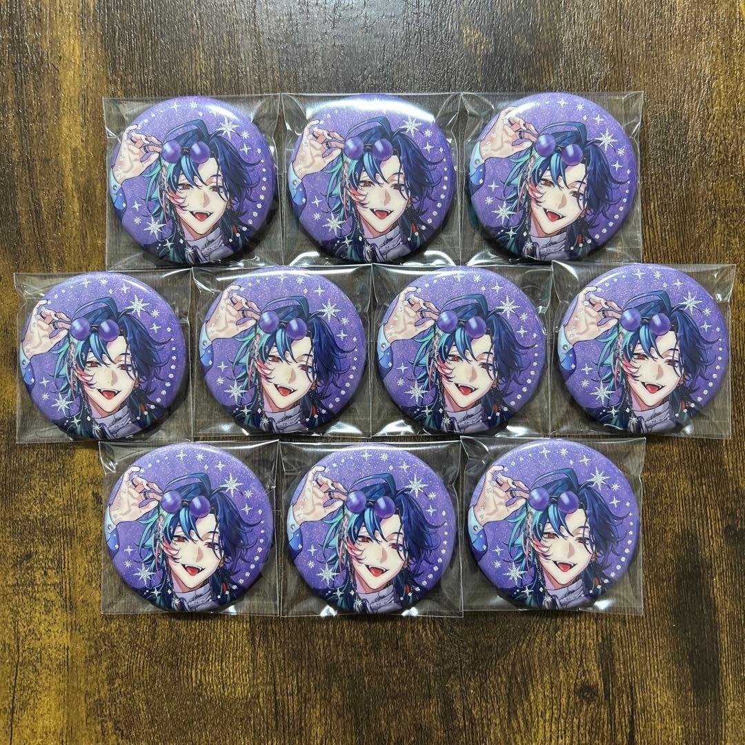 にじさんじ IMPACT 月組　魁星　ランダムキラキラ缶バッジ
