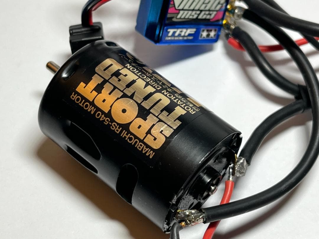 TAMIYA 1/10 RC用メカ TRF volac MS C3・モーター他