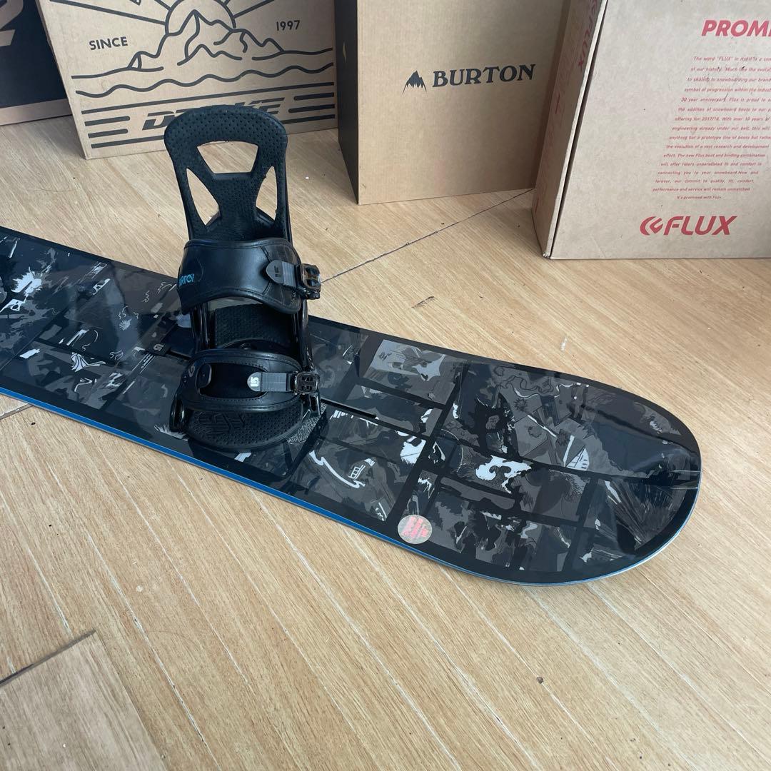 BURTON　バートン　スノーボード　フリースタイルバインディング付