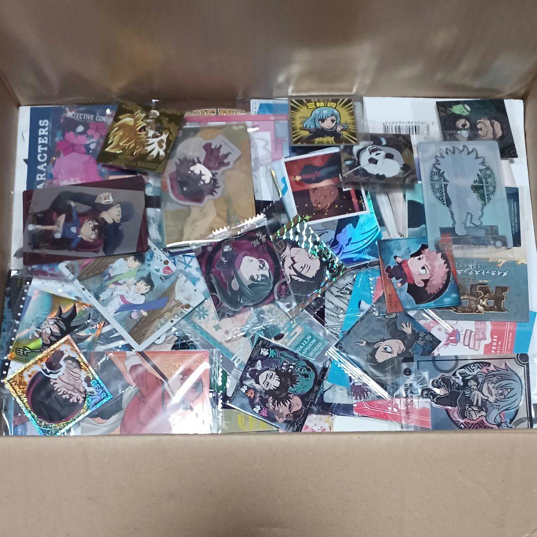 500点以上!! 紙類、薄物 アニメグッズ キャラクターグッズ 大量まとめ売り