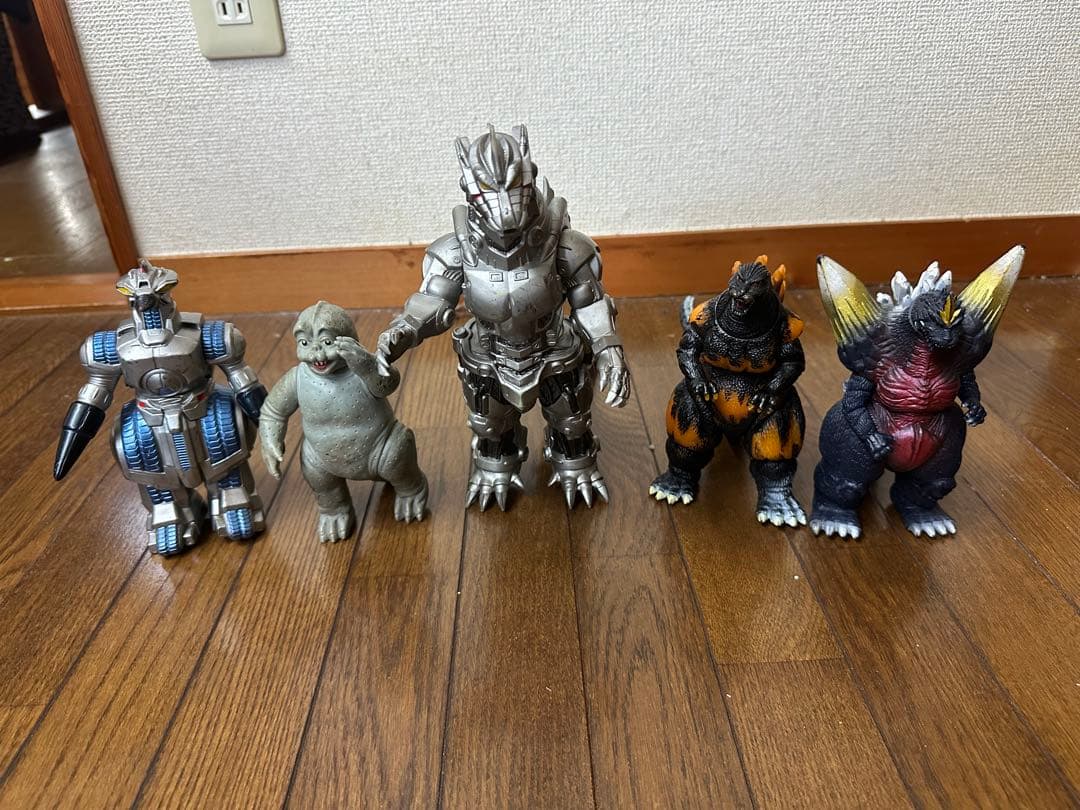 ゴジラフィギュア 5体セット