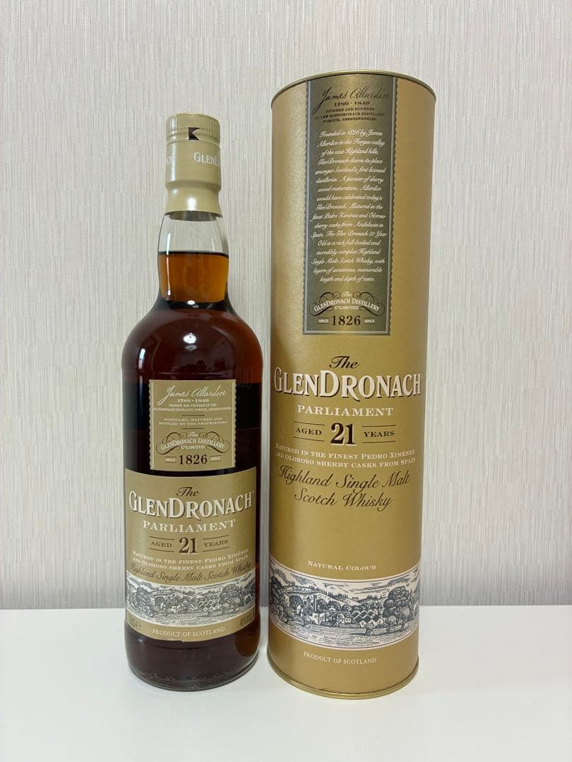 グレンドロナック 21年 パーラメント 700ml 48度 新品 未開栓