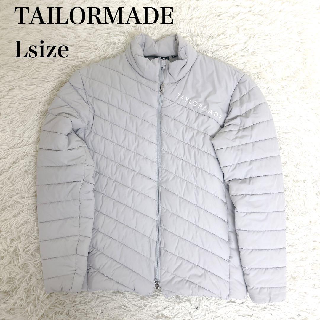 【未使用級】TaylorMade ライトグレー 中綿ジャケット　ゴルフ