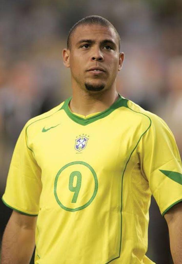 ブラジル代表 ロナウド 2004 長袖
