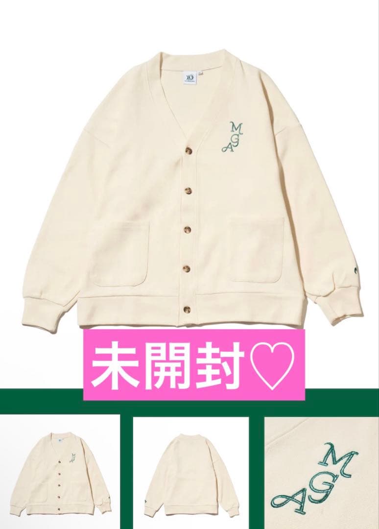 ミセスグリーンアップル ランドマーク 原宿 カーディガン / オフホワイト　XL