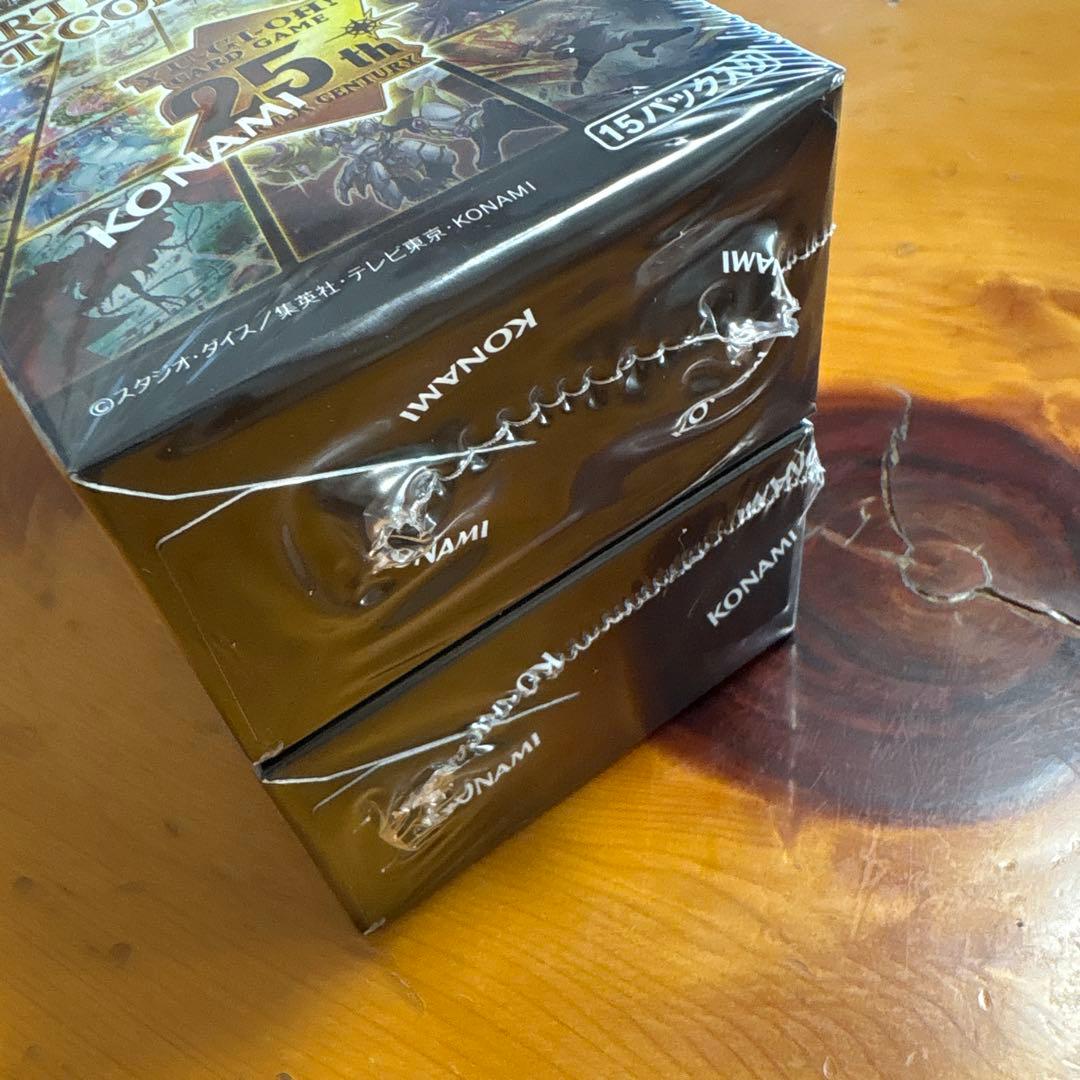 【新品未開封】 遊戯王　クォーターセンチュリーアートコレクション 2BOX
