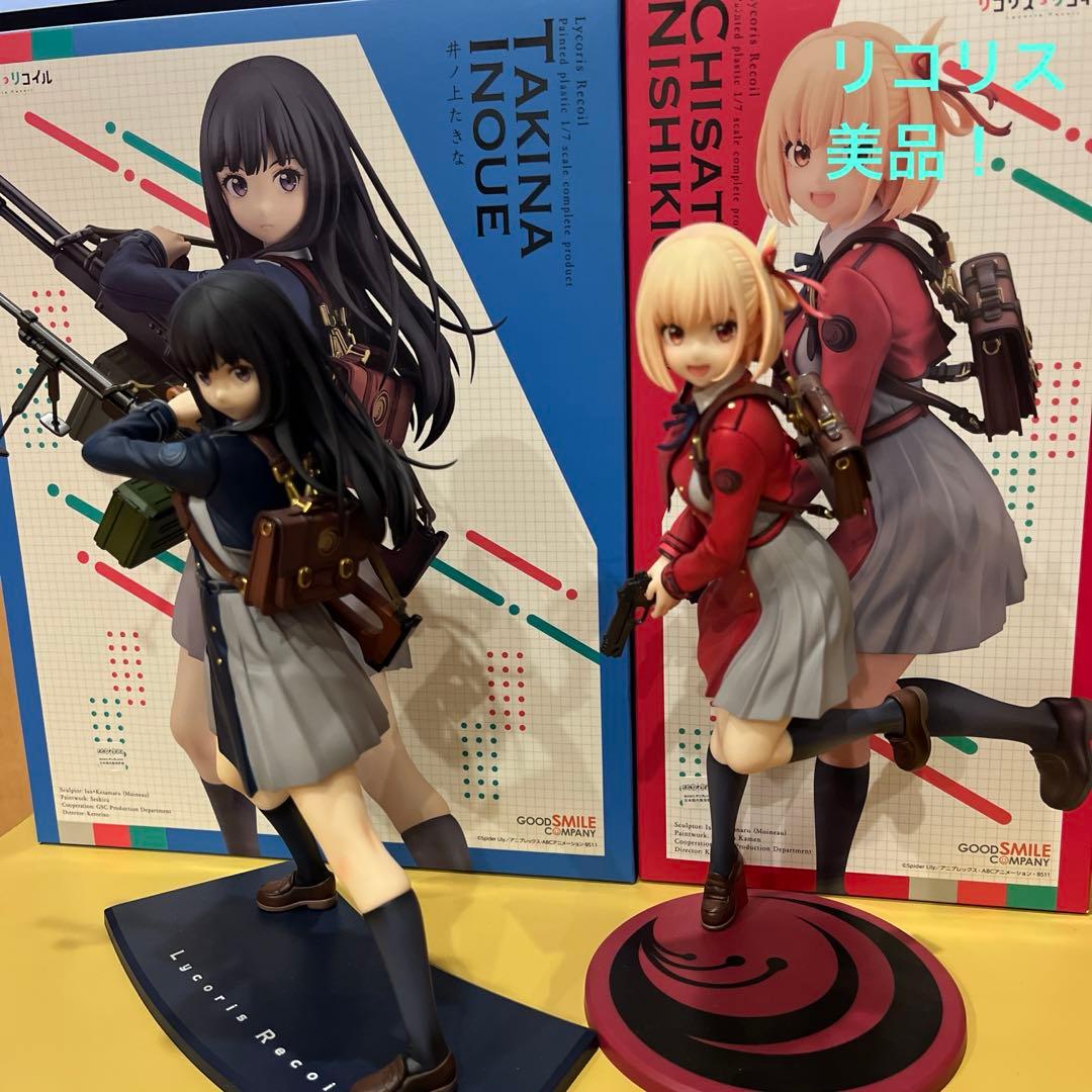 美品★リコリス・リコイル 錦木千束＆井ノ上たきな 1/7 フィギュアセット
