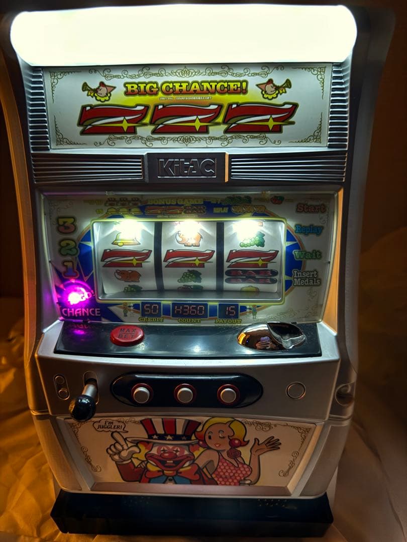 ☆*！様 北電子 ジャグラーgirl's スロットマシンデザイン　ミニクーラー&