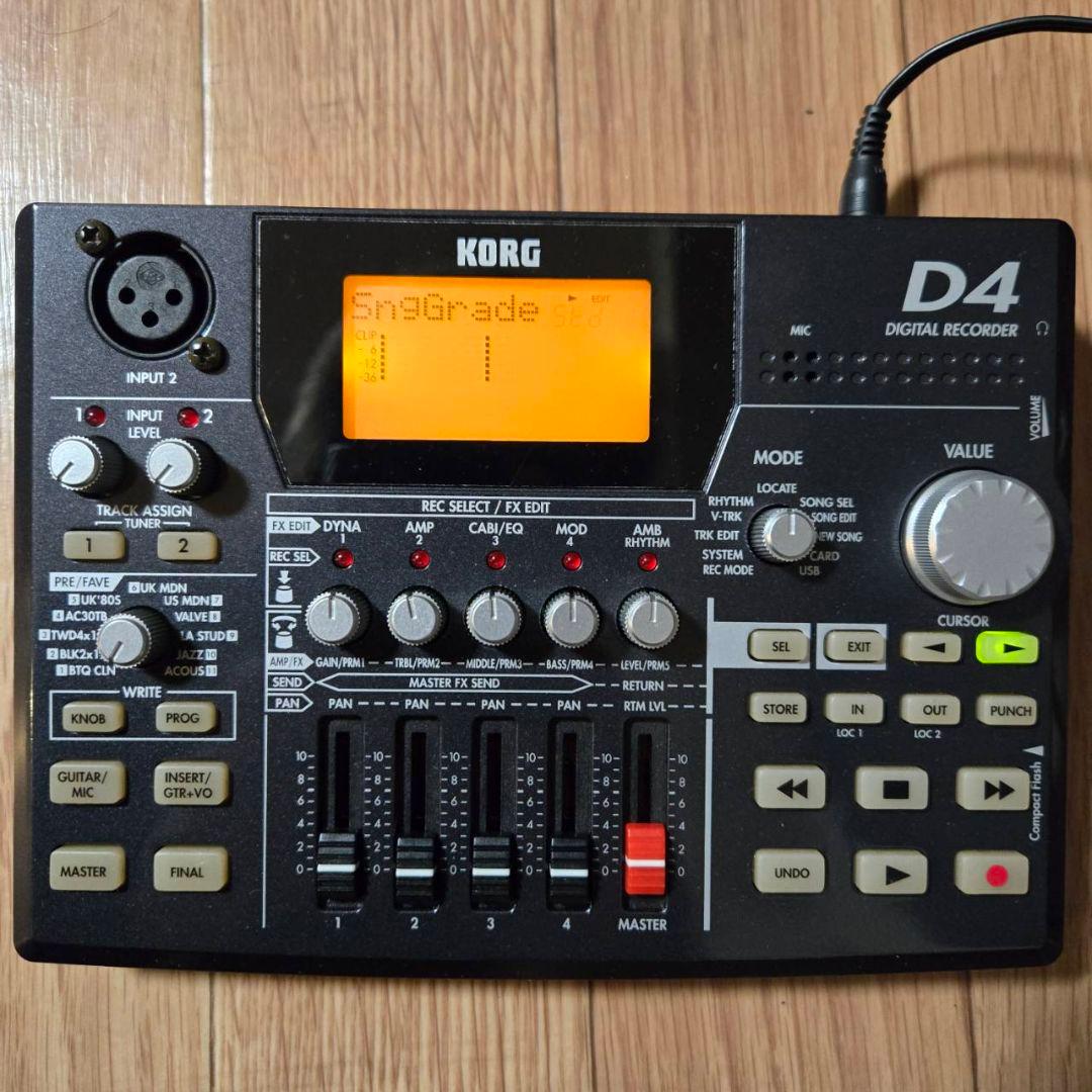 LINE 6 POD XT KORG D4 ZOOM G2.1u セット