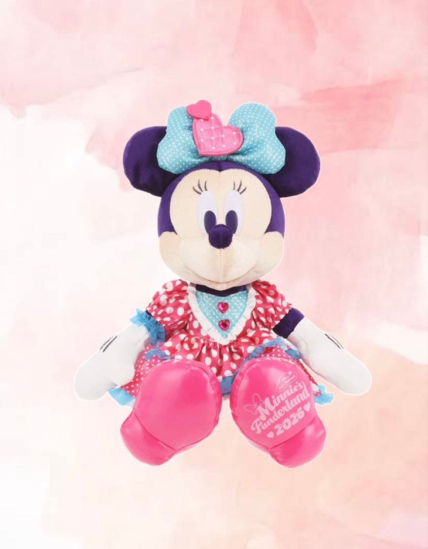新品タグ付き ぬいぐるみ ディズニー パルパルーザ ミニー ファンダーランド