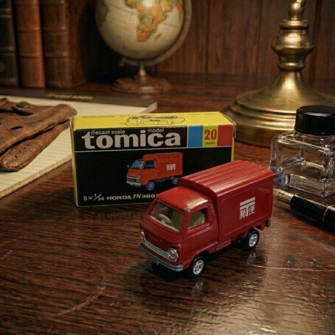 黒箱トミカ20 ホンダTN360郵便車 1/64