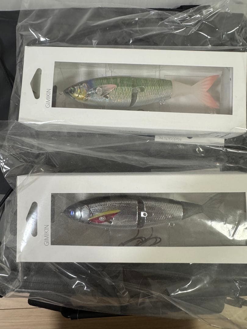 新品 ギミキン 平しゃいん 北湖クリスタル ビッグベイト ルアーセット