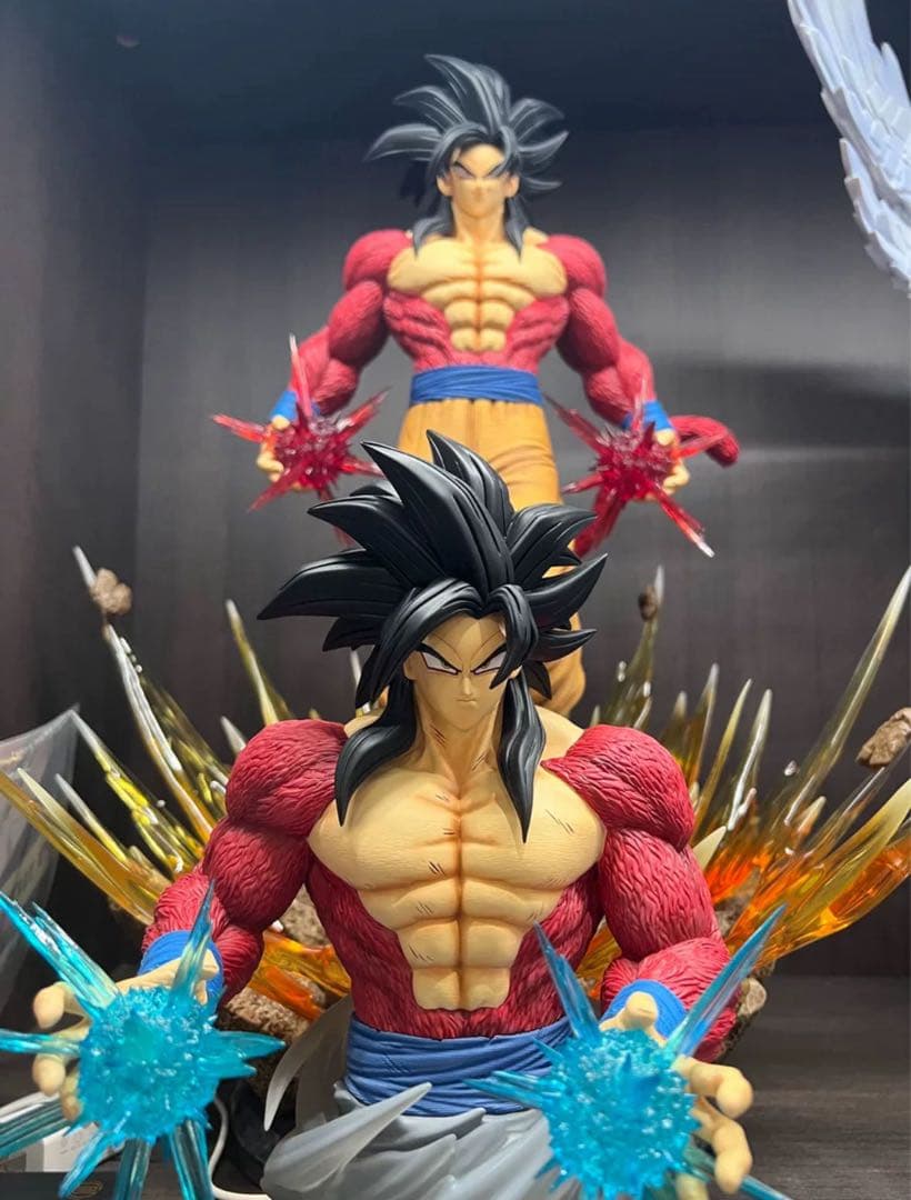 ドラゴンボール 孫悟空 ガレキ ガレージキット スタチューX①④④
