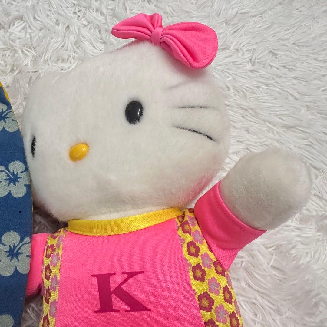 激レア　ハローキティ　トゥイーティー　コラボ　ぬいぐるみ　サーフボード　平成