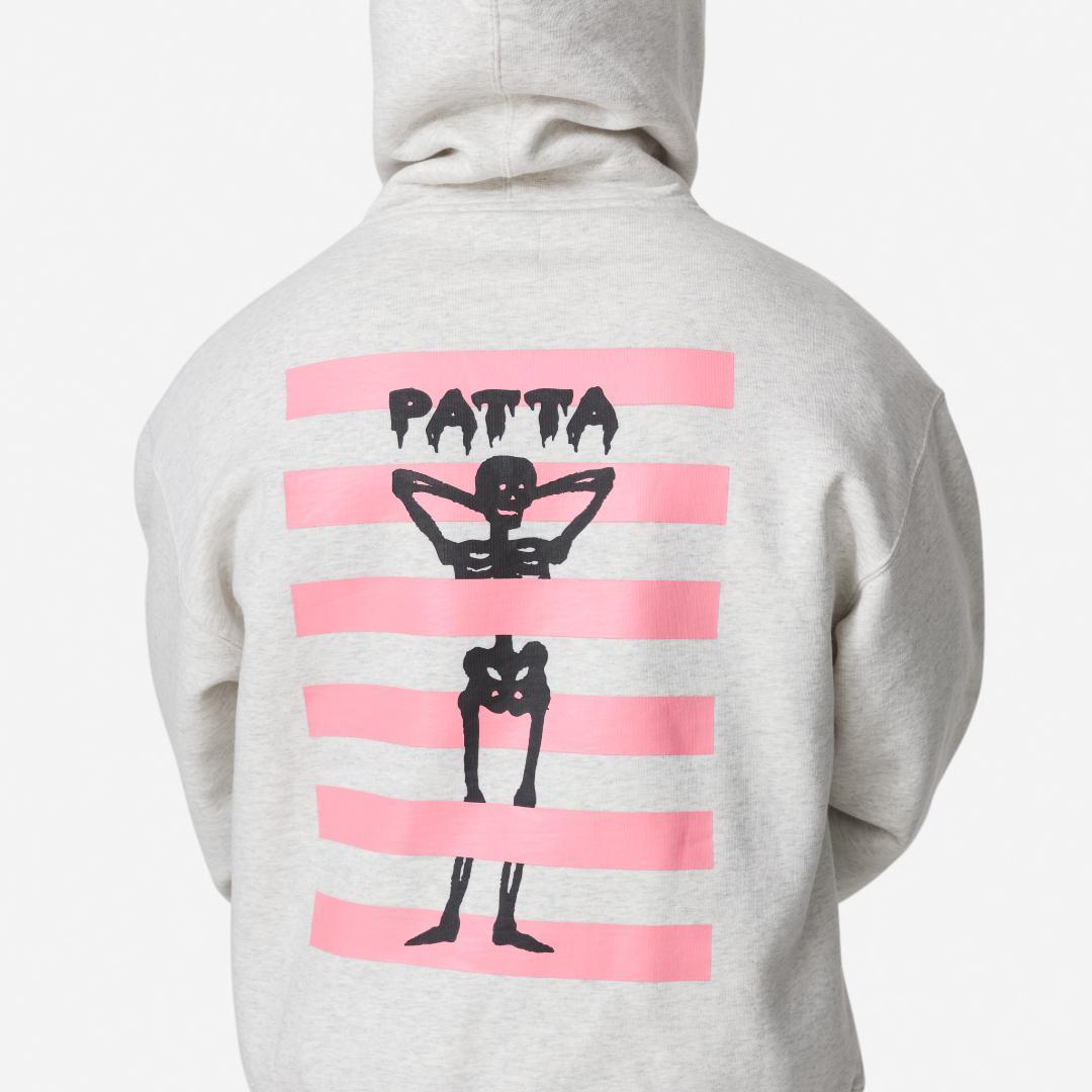 新品 Rapha + Patta 限定版 コットン フーディー グレー