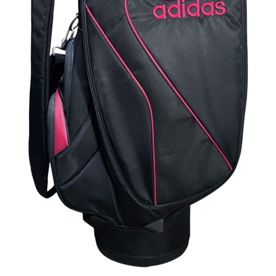 adidas キャディバッグ 軽量モデル 美品 ブラック naonao