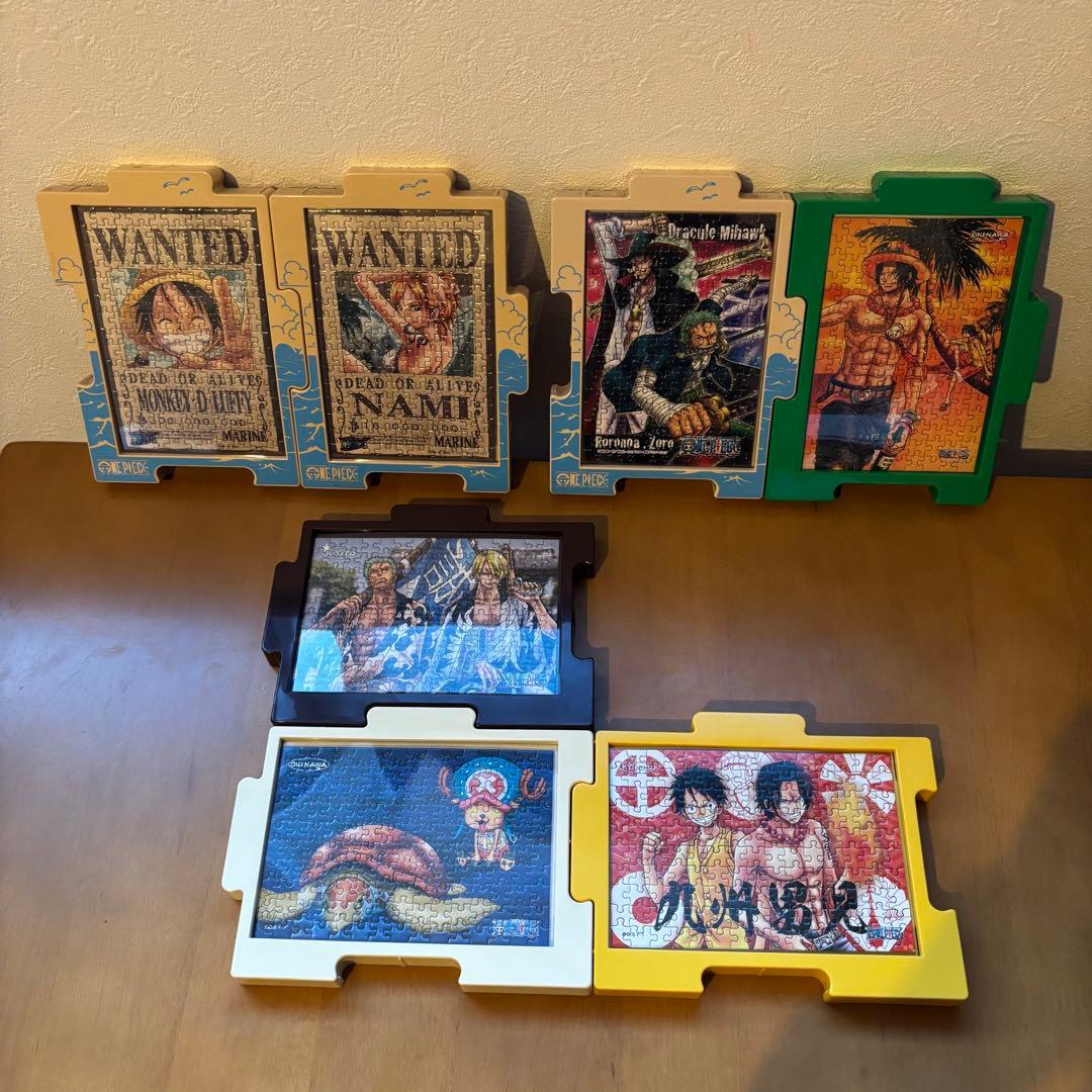 ワンピース ジグソーパズル 完成品　まとめ売り