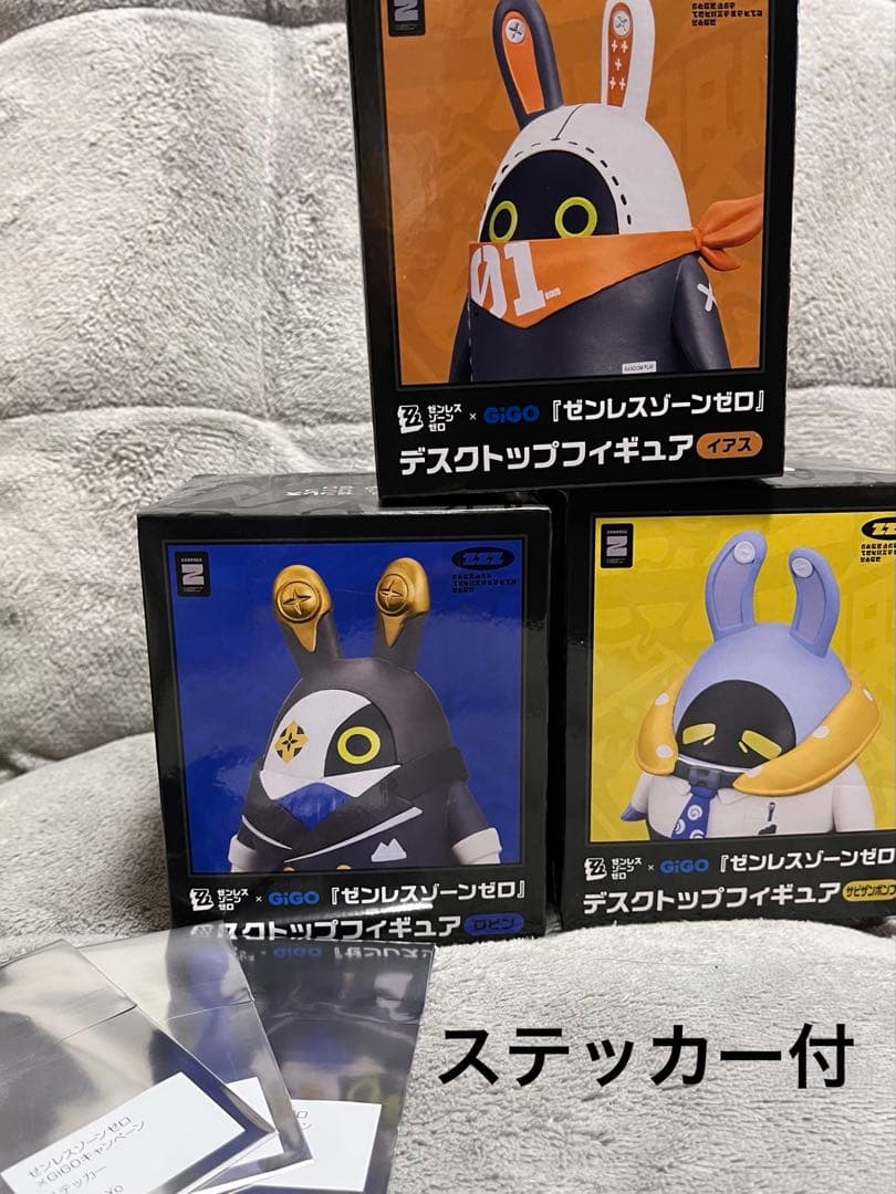 ゼンレスゾーンゼロ デスストップフィギュア 3体セット