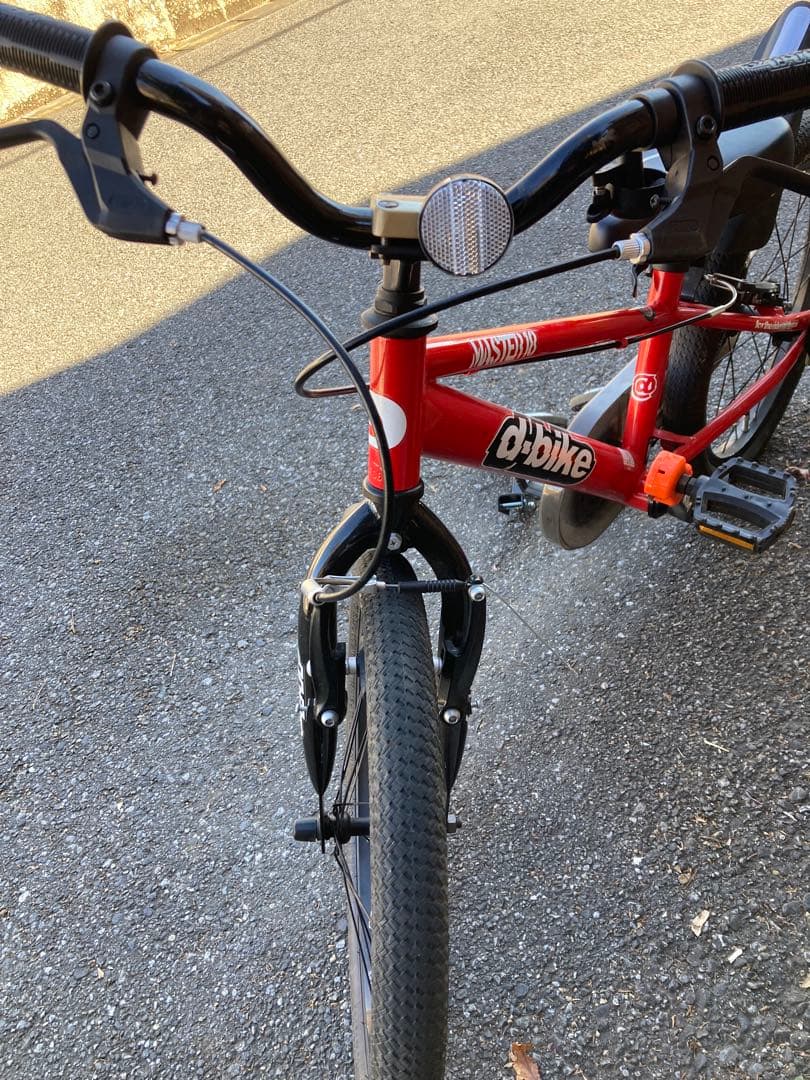 補助輪とペダルがワンタッチ脱着　dバイク　自転車　引き取り限定