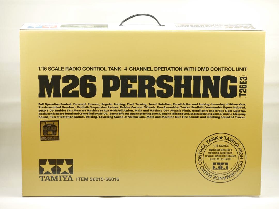 タミヤ M26 Pershing パーシング 1/16 ラジコン戦車 プラモデル