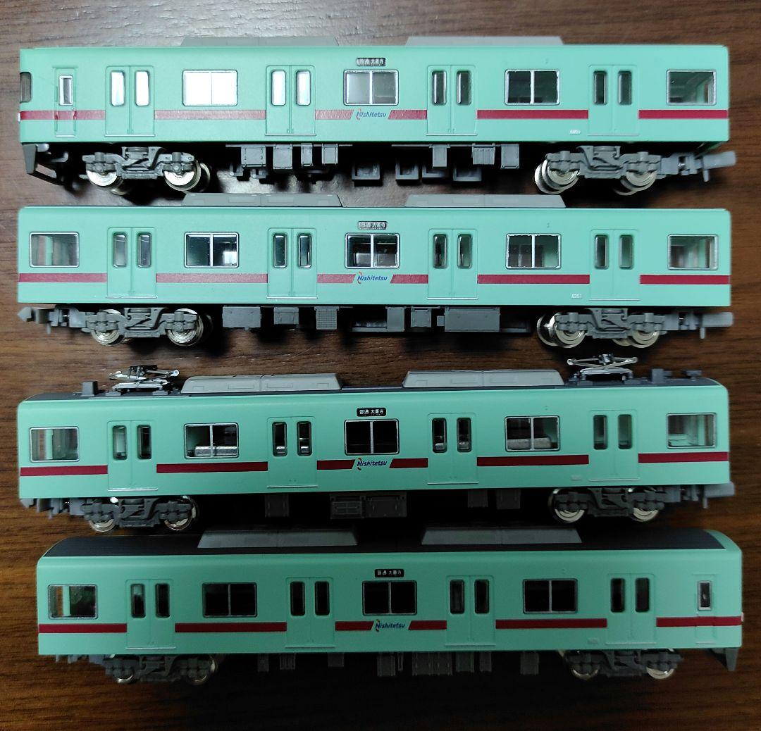 【N動力化済】西日本鉄道 6050形 更新車6051編成 基本4両セット 鉄コレ