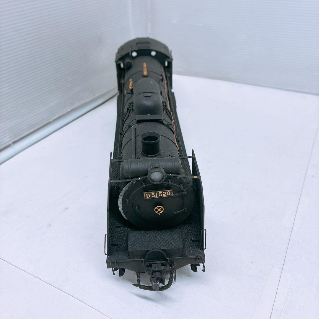 D51 528 蒸気機関車 鉄道模型 大型模型 本体＋テンダー セット ブラック