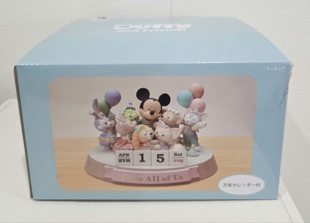 ディズニーシー40周年 ダッフィー フィギュアカレンダー