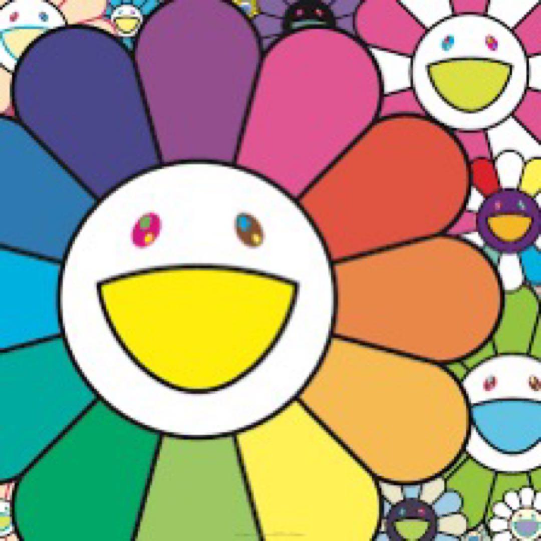 村上隆　プリント『ポップンフラワーズ
