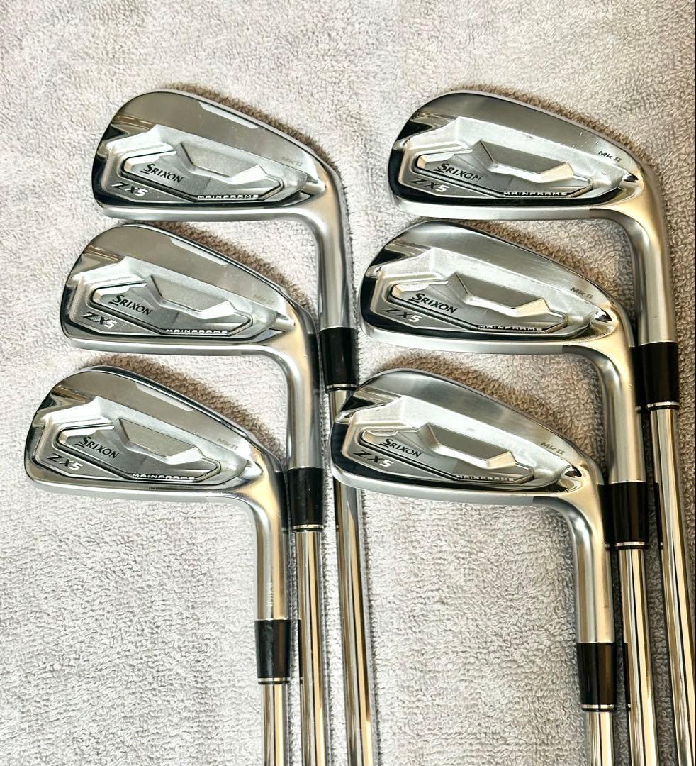 SRIXON スリクソン ZX5 Mk II アイアン 5-P 6本セット