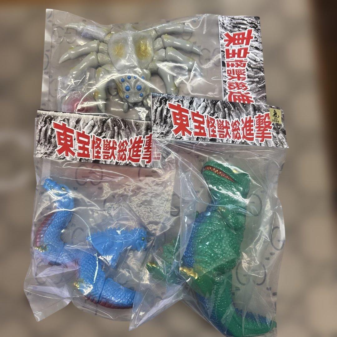 ワンフェス2026サンガッツ本舗 マンダ二代目&バラン ゴロザウルス クモンガ