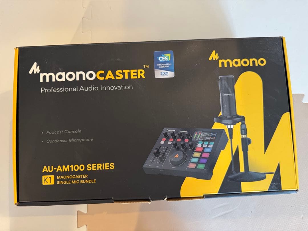maono AU-AM100 K1 オーディオインターフェースマイクセット