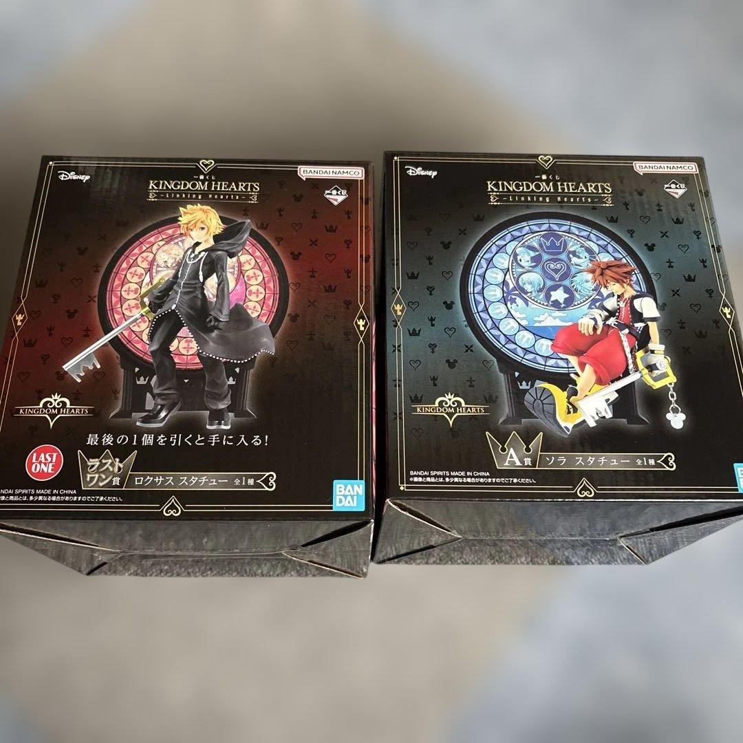KINGDOM HEARTS ロクサス & ソラ フィギュアセット