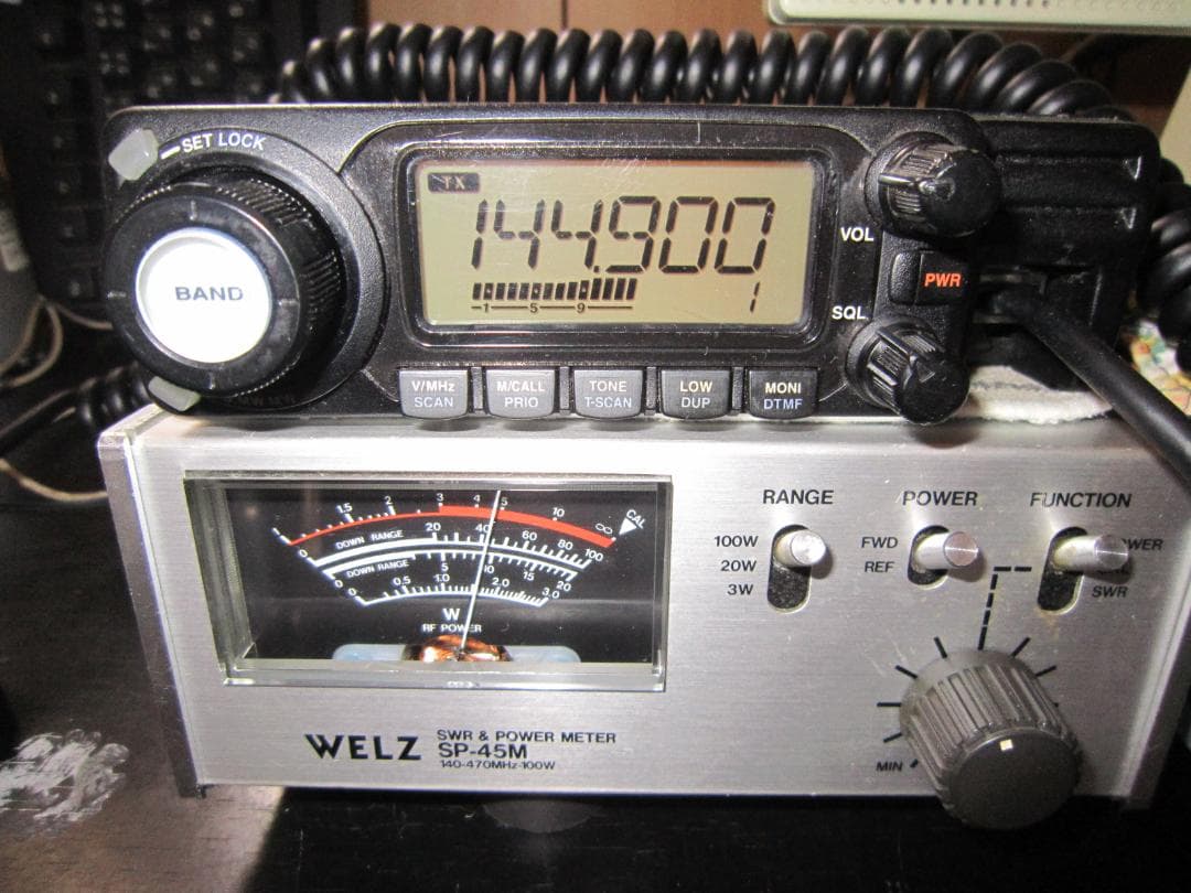 ICOM　IC-208D 　LOW~HI 5W,15W, 50W　現完動