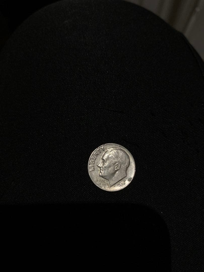 1983-P ルーズベルト リバティ、10セント硬貨
