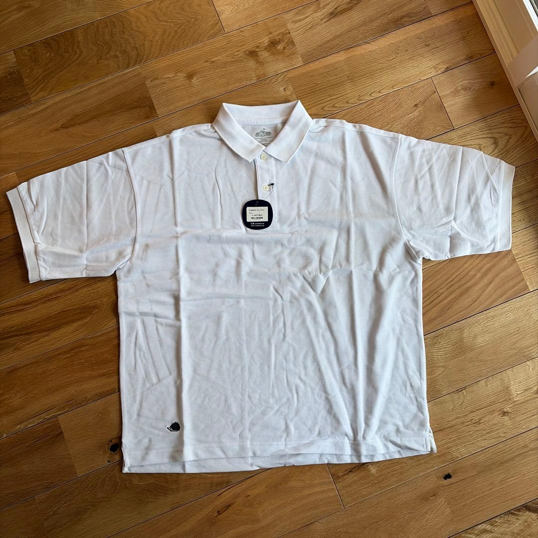 【未使用】CLUBHAUS Big Polo ホワイト Lサイズ