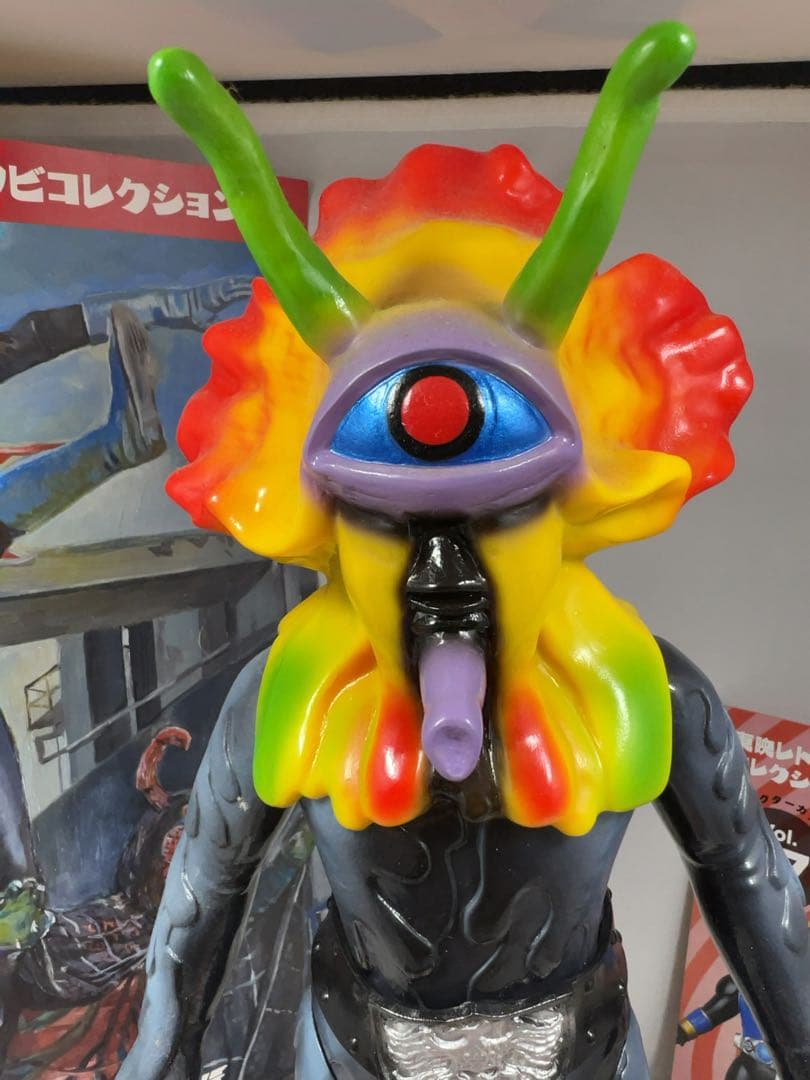 仮面ライダー　ドクダリアン　東映レトロソフビコレクション　キングサイズ