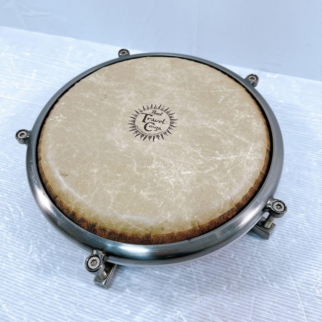 【美品】Pearl パール Travel Conga パールトラベルコンガ